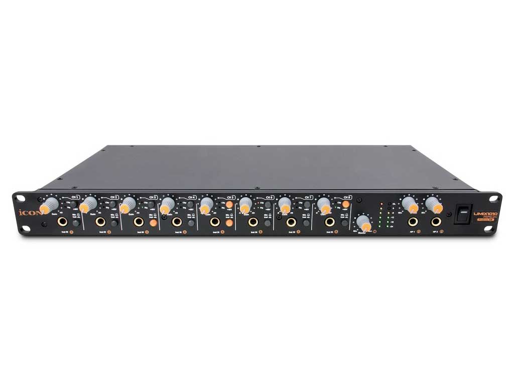 INTERFAZ DE AUDIO IconDE 10 CANALES UMIX 1010 RACK