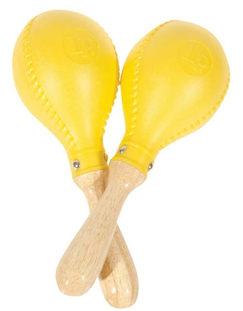 MARACAS LP PRO PLASTICO AMARILLO  LP281