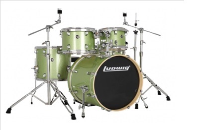 BATERÍA LUDWIG ACÚSTICA DE 5 PIEZAS 20" LE520018DIR