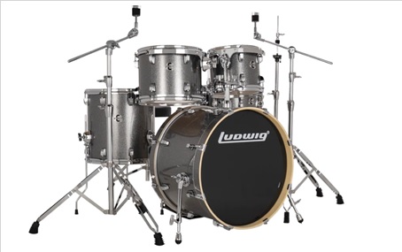 BATERÍA LUDWIG ACÚSTICA DE 5 PIEZAS 20" LE520028DIR