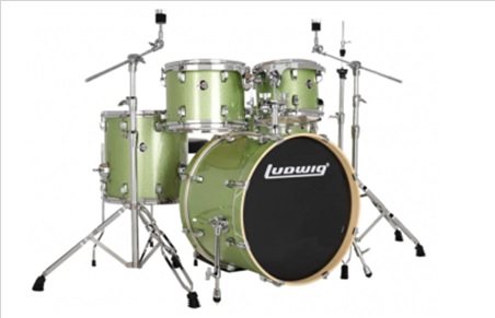 BATERÍA LUDWIG ACÚSTICA DE 5 PIEZAS 22" LE522018DIR