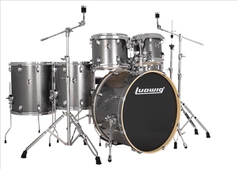 BATERÍA LUDWIG ACÚSTICA DE 6 PIEZAS 22" LE622028DIR