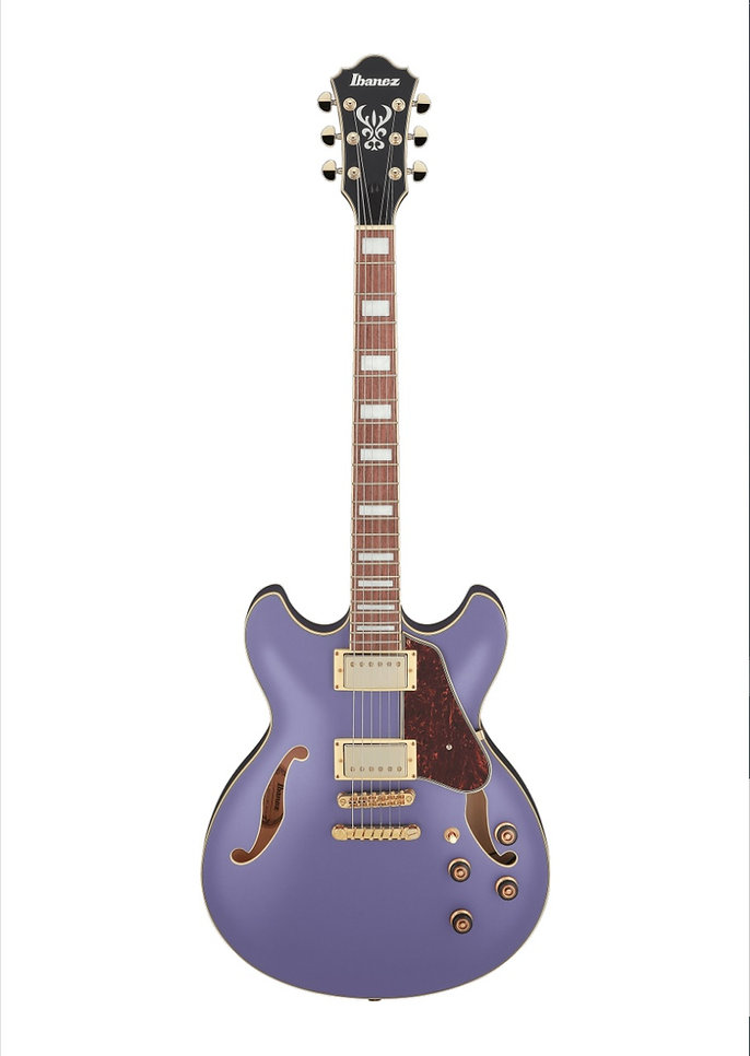 GUITARRA ELECTRICA COLOR PURPURA METALICO MATE DE LA SERIE ARTCORE IBANEZ AS73G-MPF