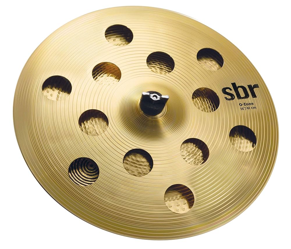 Sabian SBR5004S – Stack Efecto “Trash” de 16″ (O-Zone sobre China)
