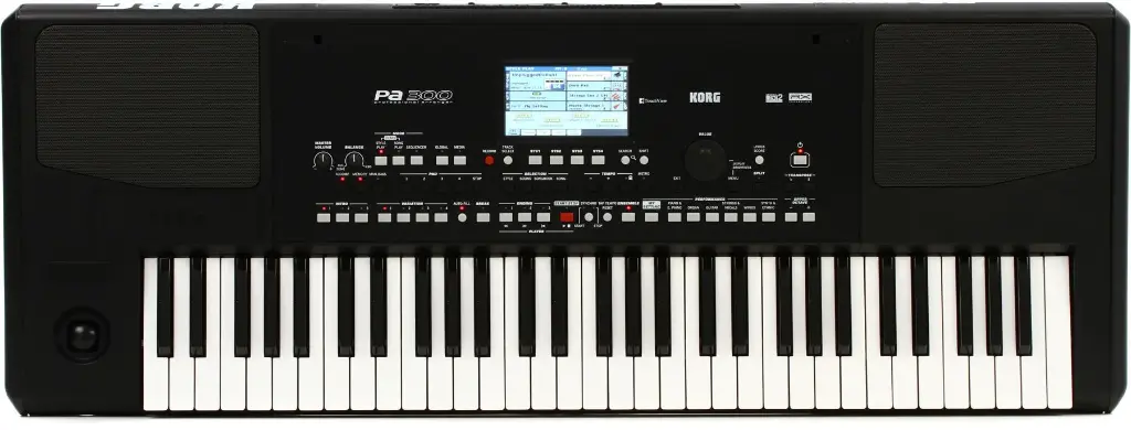 TECLADO PROFESIONAL WORKSTATION KORG PA DE 61 TECLAS PA300