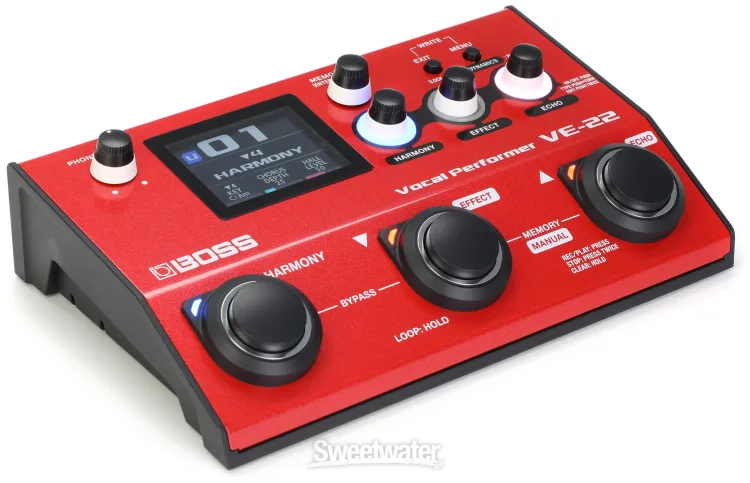 PROCESADOR DE VOZ BOSS VOCAL PERFORMER VE-22