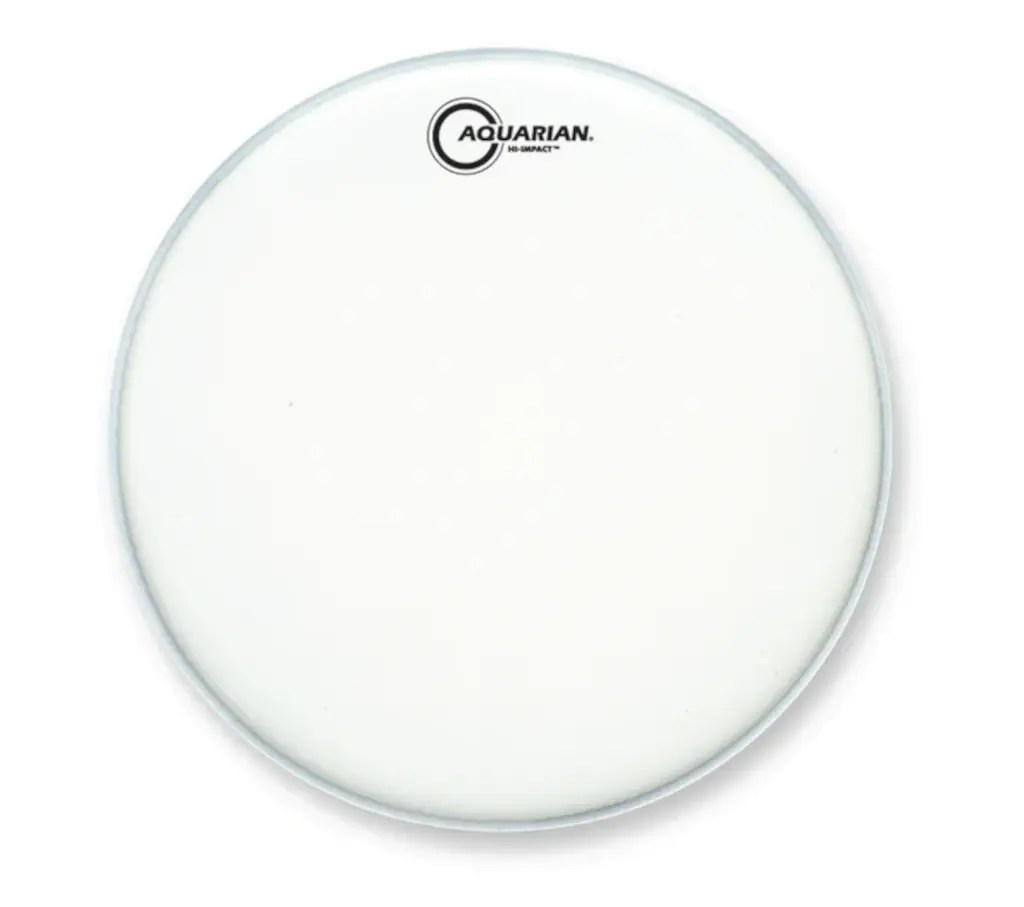 PARCHE 14" AQUARIAN SERIE HI-IMPACT WHITE PARA TAROLA TEXTURIZADO POWER DOT HIP14W