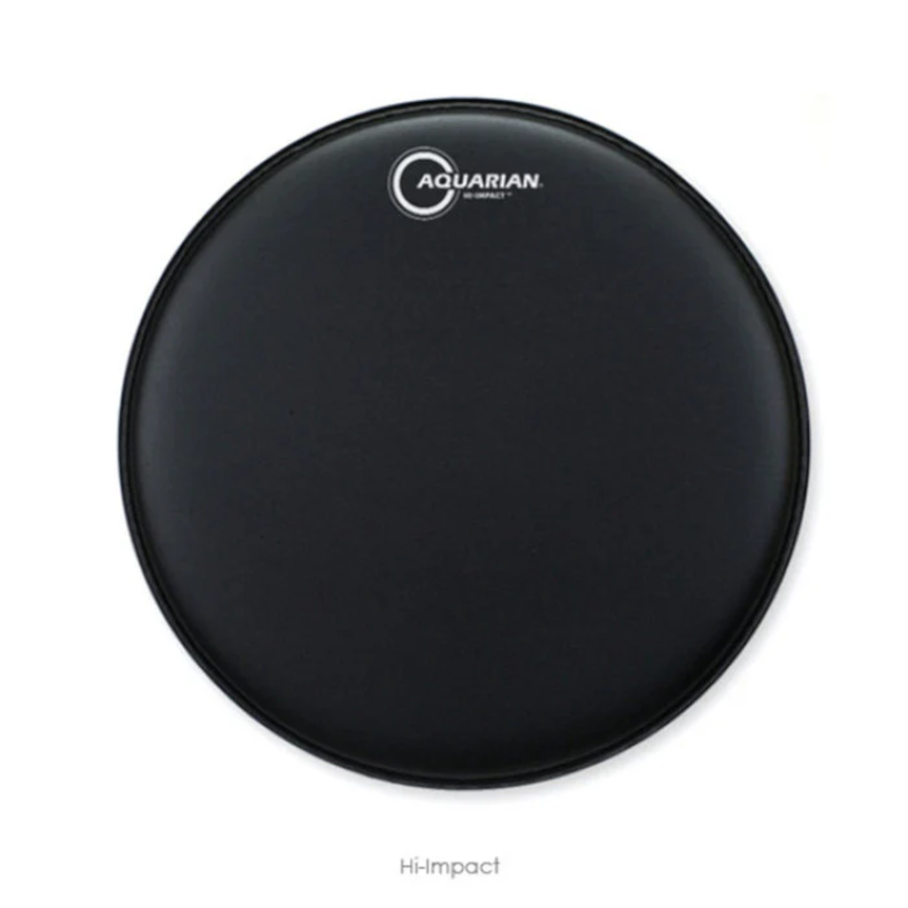 PARCHE 14" AQUARIAN SERIE HI-IMPACT BLACK PARA TAROLA TEXTURIZADO POWER DOT HIP14BK
