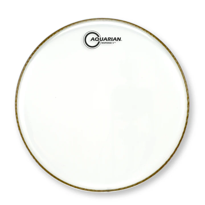 PARCHE 16" AQUARIAN SERIE RESPONSE 2 TRANSPARENTE DOS CAPAS RSP2-16