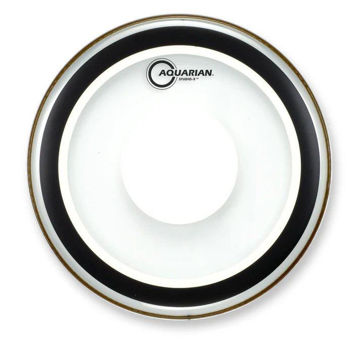 PARCHE 20" AQUARIAN SERIE STUDIO -X CON SORDINA STUDIO RIG TRANS. POWERD UNA CAPA SXPD20