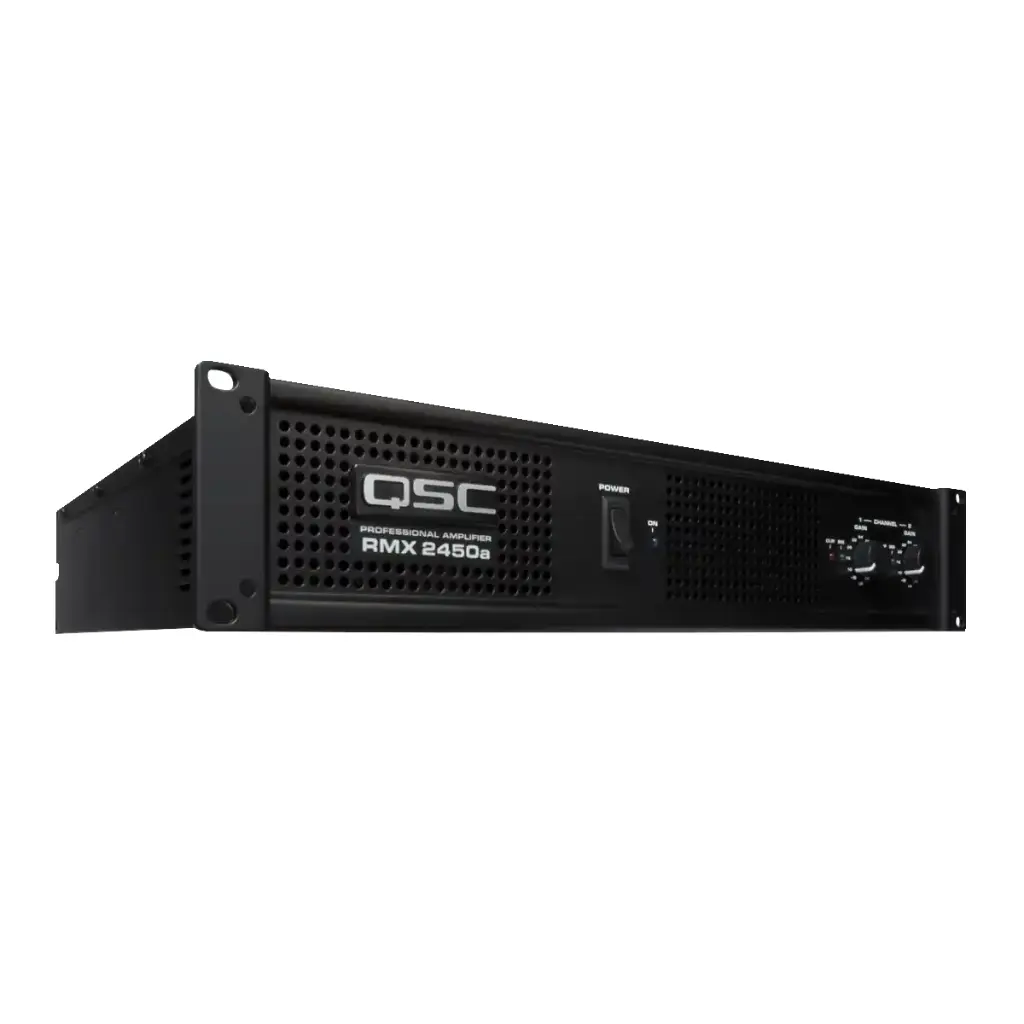 AMPLIFICADOR DE POTENCIA DE DOS CANALES QSC RMX2450A