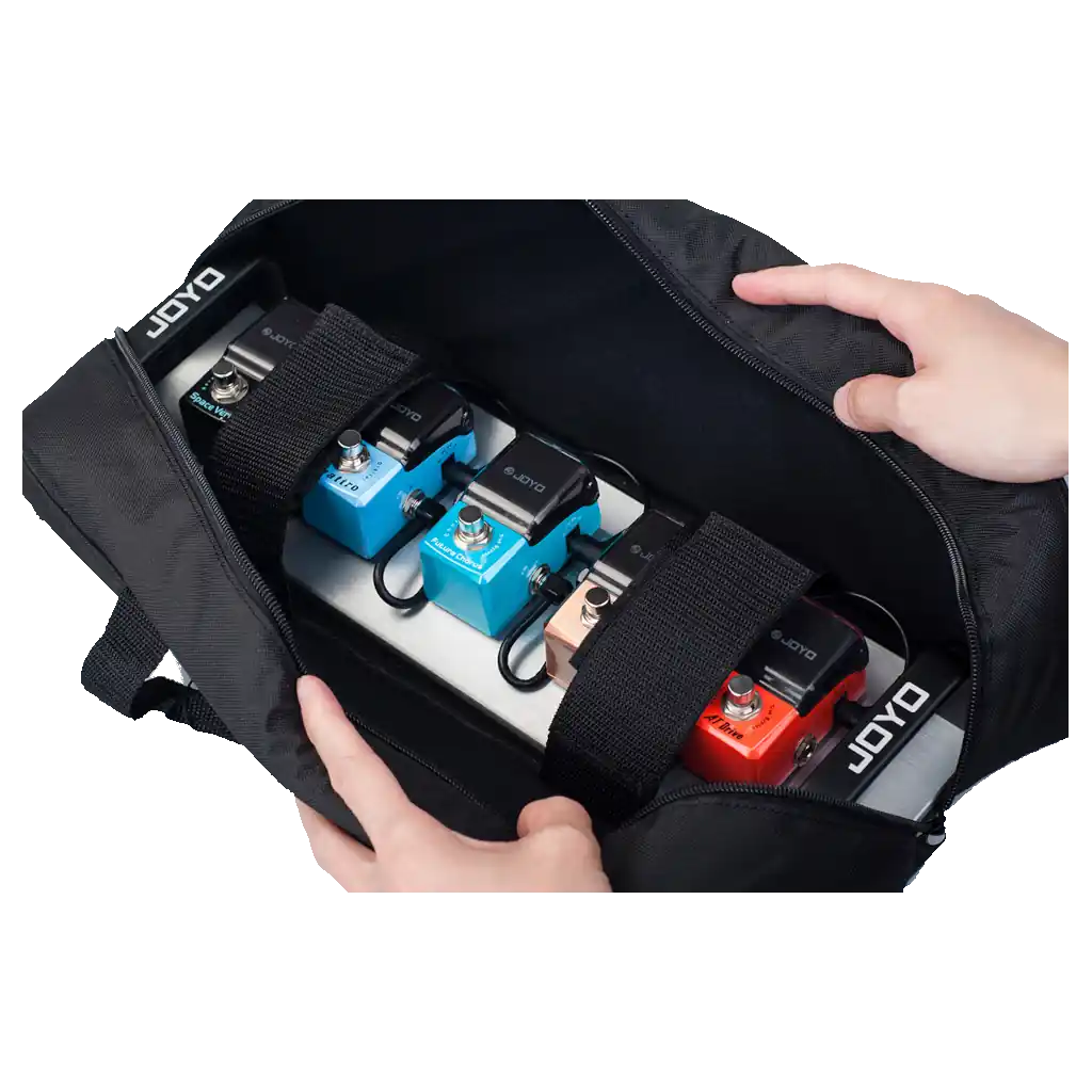 MINI PEDALBOARD JOYO CON FUNDA PF1B