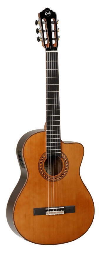 EMDC5 GUITARRA CLÁSICA  ELECTRO  BRILLO NATURAL