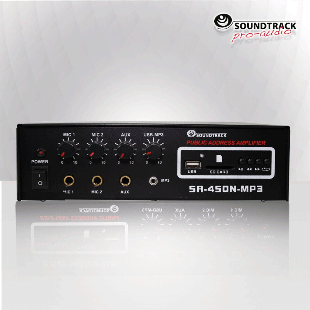 SA-450N-MP3 AMPLIFICADOR DE PUBLIDIFUSIÓN