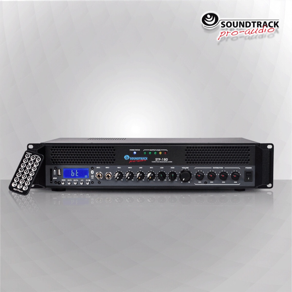 STP-180 AMPLIFICADOR DE PUBLIDIFUSIÓN PARA INTERIORES