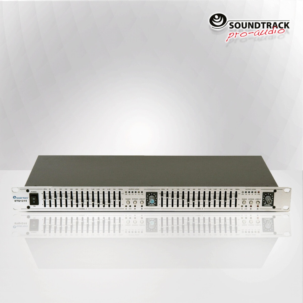 STQ-1215 DOBLE ECUALIZADOR GRÁFICO STEREO