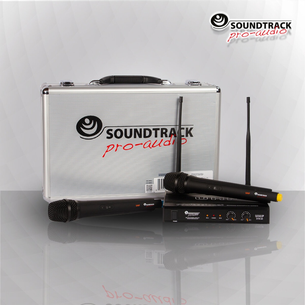 STW-28HU2 MICRÓFONO INALÁMBRICO UHF DE DOS CANALES