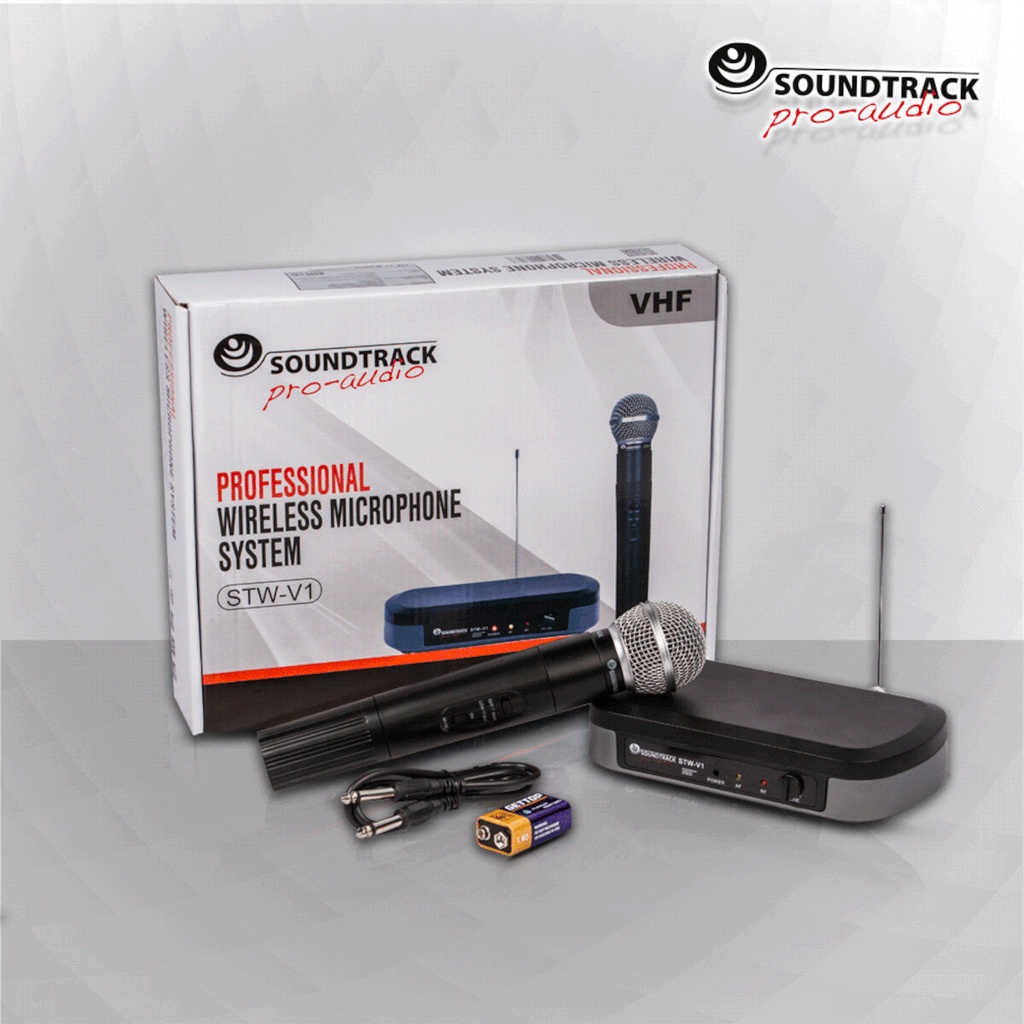 STW-V1 MICRÓFONO INALÁMBRICO VHF DE 1 CANAL