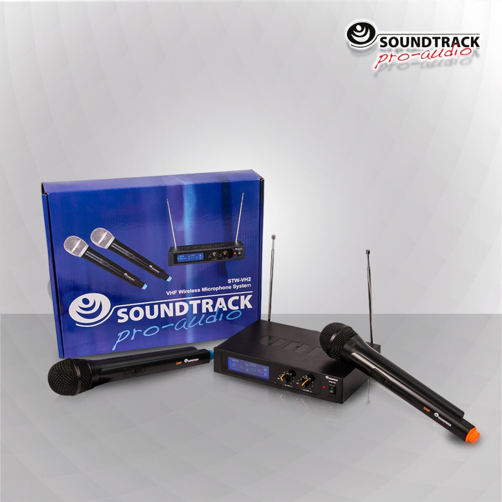 STW-VH2 MICRÓFONO INALÁMBRICO VHF DE 2 CANALES
