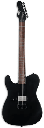 Guitarra eléctrica TE-201 Zurda  Satin negro   LTE201BLKSLH