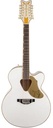 2714025505  GUITARRA ELECTROACUSTICA GRETSCH G5022CWFE-12 Rancher Falcon Blanca 12 cuerdas 