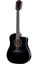 Taylor 250CE-BLK Plus – Guitarra Electroacústica con Cutaway y Sonido Brillante