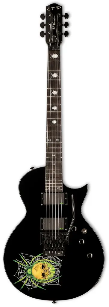 Guitarra eléctrica spider Kirk Hammett de Metallica EKH3