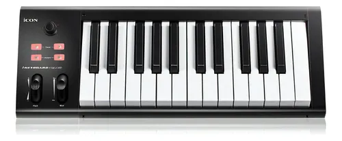 Teclado Controlador MIDI USB iKeyBoard 3S