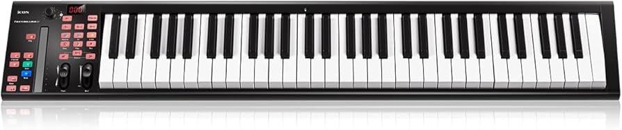 Teclado Controlador MIDI USB iKeyBoard 6X