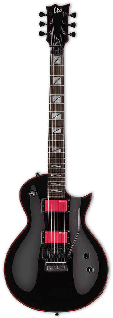 LGH200BLK GUITARRA ELECTRICA LTD GH-200 BLACK SIGNATURE GARY HOLT