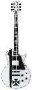 LIRONCROSSSW GUITARRA ELECTRICA LTD IRON CROS SNOW WHITE SIGNATURE JAMES HETFIELD