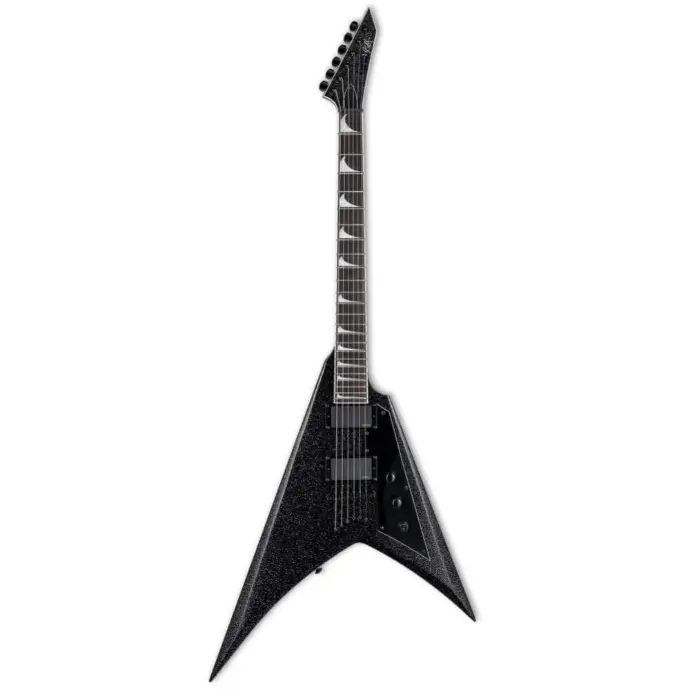 Guitarra eléctrica LTD KH-V BLK SPARKLE Kirk Hammett LKHVBLKSP
