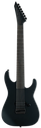 LM7BHTBKMBLKS GUITARRA ELECTRICA 7 CUERDAS LTD M-7HT BARITONE BLACK METAL BLACK SATIN