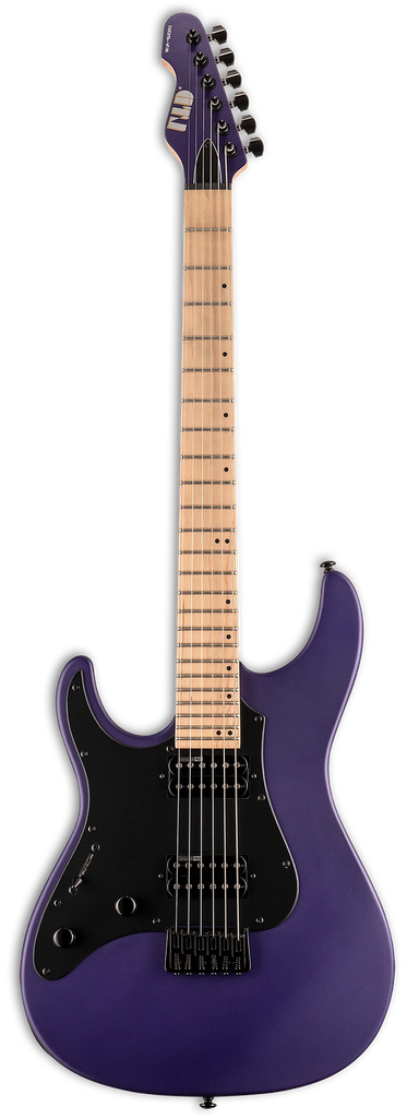 Guitarra Electrica LTD SN-200HT DARK METALLIC PURPLE SATIN Zurda LSN200HTMDMPSLH 