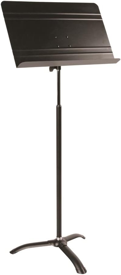 Atril para partituras de orquesta con ajuste de altura con una mano – Negro QUIKLOK MS/766