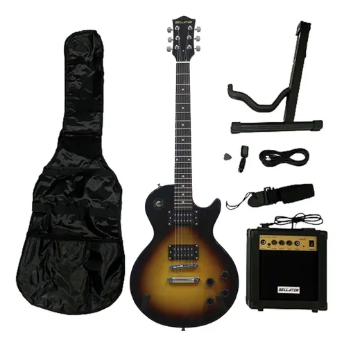 Paquete de Guitarra Eléctrica NEG10WLP-SBY