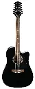 Guitarra electroacústica Takamine GD38CE‑BLK 12 cuerdas – dreadnought cutaway con TP‑3G