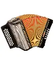 ACORDEON DIATONICO HOHNER CORONA II SOL-DO-FA 31 B A56211