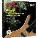 Alice A628(4)-M – Cuerdas Flatwound para Bajo Eléctrico 4 Cuerdas (Medium)