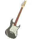 GUITARRA ELECTRICA COLOR GRIS TUSGTENO DE LA SERIE AZES IBANEZ AZES40-TUN