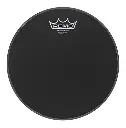 PARCHE REMO 12" BLACK SUEDE AMBASSADOR BA0812ES