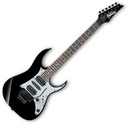 GUITARRA ELECTRICA NEGRA DE LA SERIE GIO IBANEZ GRG250BBNK