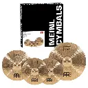 SET DE PLATILLOS MEINL INCLUYE HI-HATS DE 14"PULGA