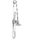TROMBON DE EMBOLOS DO JUPITER NIQUELADO CON ESTUCH JTB720VNQ