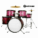 BATERIA ACUST JR LATIN K 5 PIEZAS C/ PLATILLOS