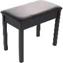 Quiklok PB/50BKS deluxe – Banqueta para Piano (Madera, Negro)