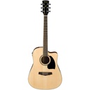 GUITARRA ELECTROACUSTICA NATURAL DE LA SERIE PERFORMANCE IBANEZ PF15ECENT