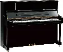 PIANO VERTICAL YAMAHA 121CM (NEGRO BRILLANTE), 88