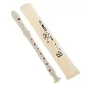 FLAUTA SOPRANO BARROCA COLOR HUESO YAMAH