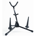 Quiklok SSA‑T + FC/2  Soporte múltiple para saxofón alto/tenor + flauta/clarinete